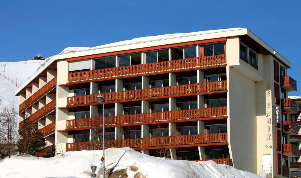 Hotel Eliova Le Chaix Alpe d'Huez ภายนอก รูปภาพ